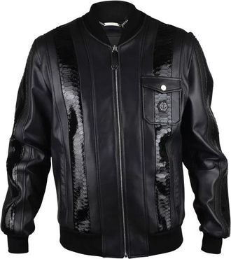 Philipp Plein Giacca in pelle Philipp Plein