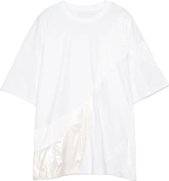 Yoshiokubo T-shirt Coating River - Bianco