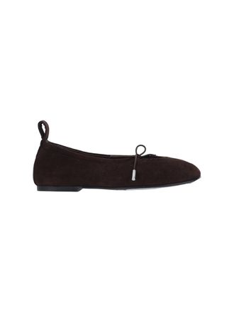 Alohas Brown Rosalind Suede Flats