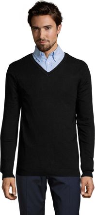 SOLS Heren Glory Sweater Top (Zwart)