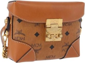 MCM Borsa a spalla Pre-owned - - Pre-owned - Donna - Marrone - ONE SIZE
