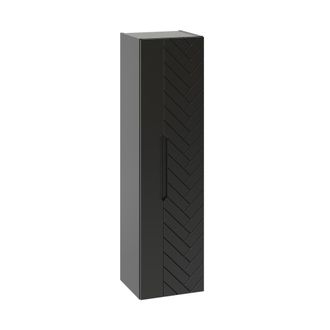 Petits Meubles Armario de ba&ntilde;o estratificado Negro