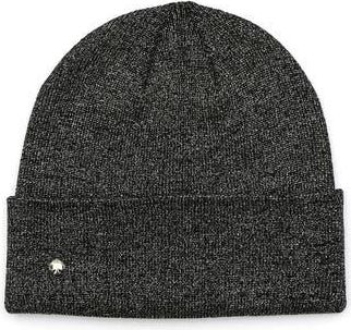 Kate Spade New York metallic beanie in Black at Nordstrom Rack