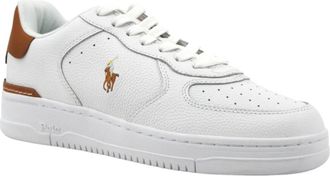 Ralph Lauren Sneakers - Heren - Sneakers - Wit - 45 EU - Leer - Schoenen