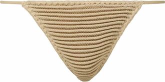 WeWoreWhat Tie Crochet Bottom in Teakwoood at Nordstrom, Size Xx-Large