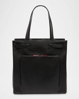 Christian Louboutin Mens Kyipouch Leather Tote Bag