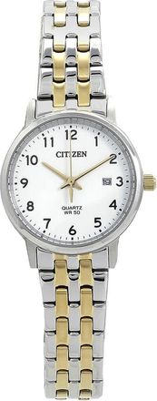 Citizen Quartz White Dial Two-tone Ladies Watch EU6096-58A