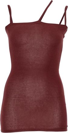 BASERANGE Ribbed Asymmetric Tank Top