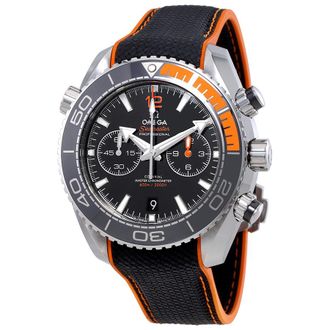 Omega Pre-owned Omega Seamaster Planet Ocean Chronograph Automatic Chronometer Black Dial Mens Watch 215.32.46.51.01.001