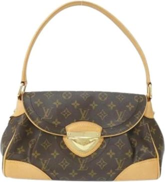 Louis Vuitton Pre-owned Shoulder Bags, female, Brown, Size: ONE SIZE Pre-owned Canvas Shoulder Bag