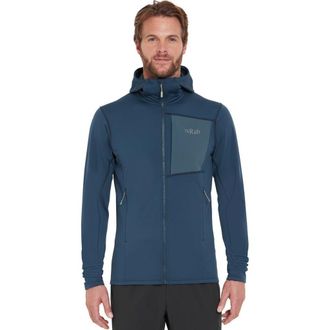 RAB Superflux Hooded Jacket - Mens in Tempest Blue at Nordstrom, Size Xx-Large