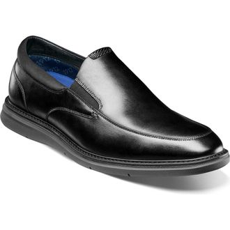 Nunn Bush Chase Moc Toe Slip-On in Black at Nordstrom Rack, Size 10.5