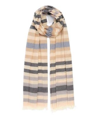 Echo Cabana Stripe Wrap in Black at Nordstrom