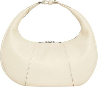 Le Tanneur Juliette Hobo Tas - Dames - Handtassen - Wit - ONE Size - Leer - Tassen