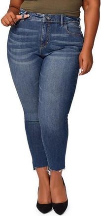 Slink Jeans High Waist Ankle Skinny Jeans in Lainey at Nordstrom Rack, Size 16W