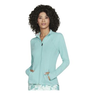 Skechers Dames, Sweatshirts & Hoodies, Groen, Maat: L