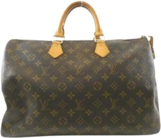 Louis Vuitton Pre-owned Boston Bag - Dames - Vintage Handtas - Bruin - ONE Size - Vintage