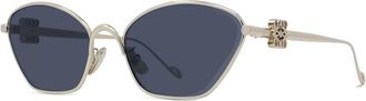 Loewe Kattenoog zonnebril in licht goud - Dames - Zonnebrillen - Geel - ONE Size - Accessoires