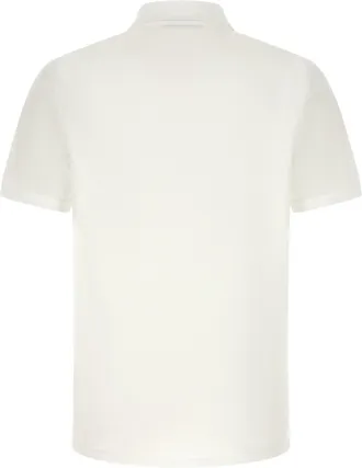 Givenchy Mens White Cotton Polo Shirt