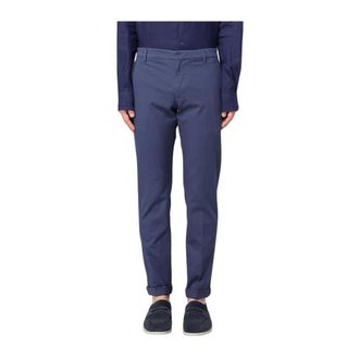 Dondup Heren, Broeken, Blauw, Maat: W34