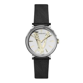 Versace Virtus Barocca Collectie Horloge - Dames - Horloges - Grijs - ONE Size - Accessoires