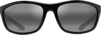 Maui Jim Sunglasses Nuu Landing 869 02 Black/Grey Unisex Polarized