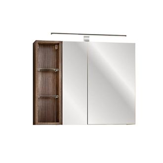 Petits Meubles Armario de pared 3 compartimientos paneles laminados y mdf topo
