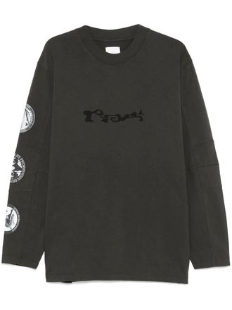 Roa Division T-shirt - men - Cotton - L - Black