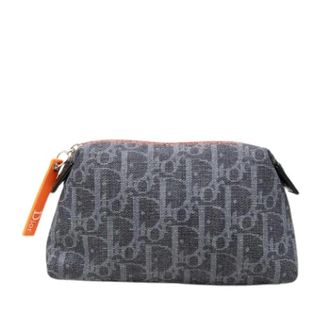 Dior Pre-owned Denim Pouch - Dames - Pre-owned - Blauw - Maat: ONE Size Denim