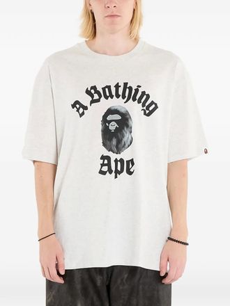 A Bathing Ape College T-shirt - Neutrals