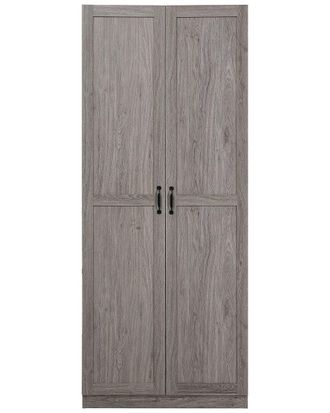 Manhattan Comfort Cornelia Modern Storage Closet 1.0 With 7 Adjustable Shelves