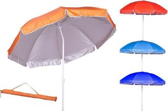 Trade Shop Trade Shop - Ombrellone 240cm Con Snodo 28/32 Stecche Nylon Tinta Unita 4c 170gr Borsa 4096234