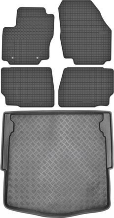 OEM Juego De Alfombrillas De Goma Para Coche Y Alfombrilla Para Maletero Para Ford Mondeo Iv Sed&aacute;n (2007-2011)