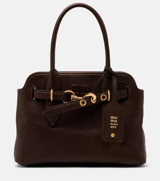 Miu Miu Borsa a spalla Aventure in pelle