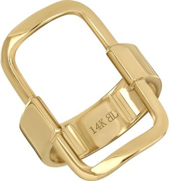 Bony Levy 14K Gold Open Statement Ring in 14K Yellow Gold at Nordstrom, Size 6.5