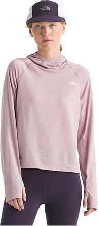 The North Face Adventure Sun Hoodie Womens Clothing Metal Pink : 2XL, Elastane/Polyester