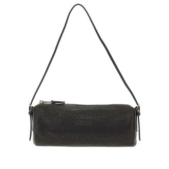Miu Miu Nappa leather pouch with strap Woman One Size