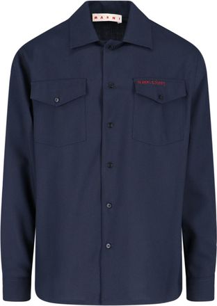 Marni Multipocket Logo Shirt
