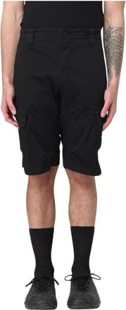 C.P. Company Hombre, Pantalones cortos, Negro, Talla: 2XL