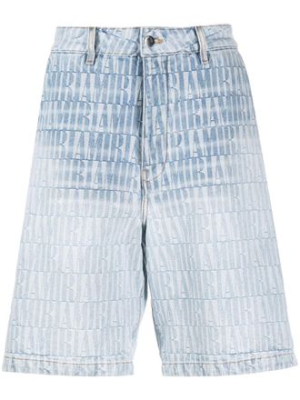 Amiri Denim shorts - Blauw
