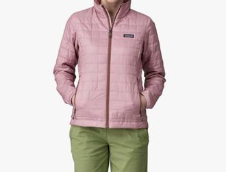 Patagonia Nano Puff Jacket In Stormy Mauve