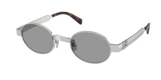 Miu Miu MUB51S 21M50Q Womens Sunglasses Silver Size 47