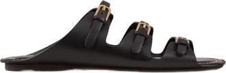 Sandro Leather sandals in Black at Nordstrom, Size 39B Eu