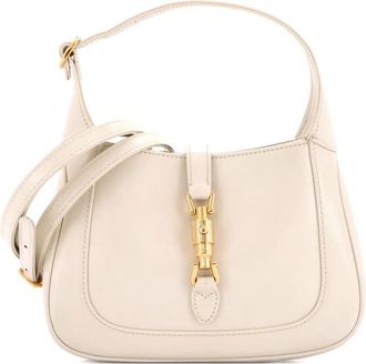 Gucci Borsa passepartout Jackie 1961 mini in pelle - Bianco