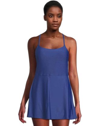 Sunsets Naomi Swim Dress Womens Indigo Stretch Adjustable Strap GBO2187