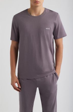 BOSS Mix Match Stretch Cotton Pajama T-Shirt in Medium Purple at Nordstrom, Size Xx-Large