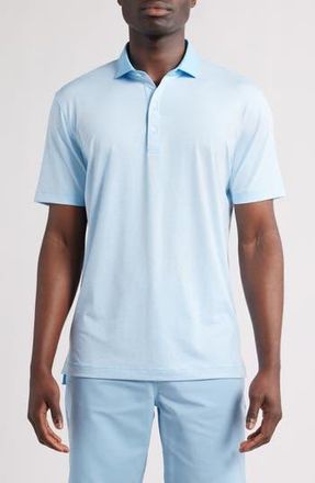 Johnnie-O Reagan Stripe PREP-FORMANCE Golf Polo in Mahalo at Nordstrom Rack, Size Xx-Large