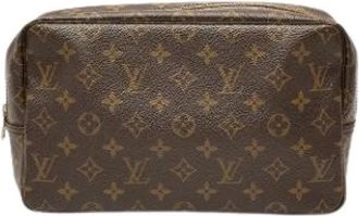 Louis Vuitton Pre-owned Trousse Toilette 28 - Dames - Vintage Accessoires - Bruin - ONE Size - Vintage