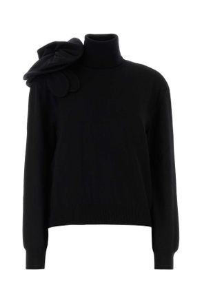 Moschino Black Wool Sweater