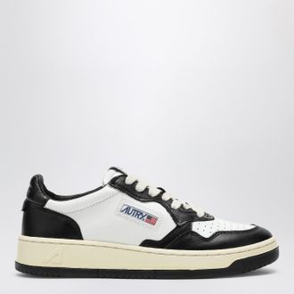 Autry Medalist Low white/black leather sneaker